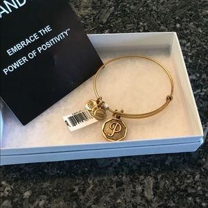 Alex and Ani “P” Bracelet